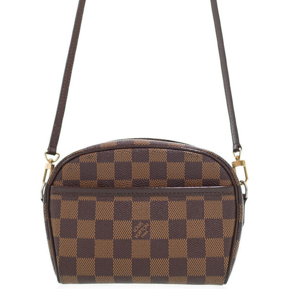 Louis Vuitton Damier Ebene Brown Pochette Ipanema Shoulder Bag